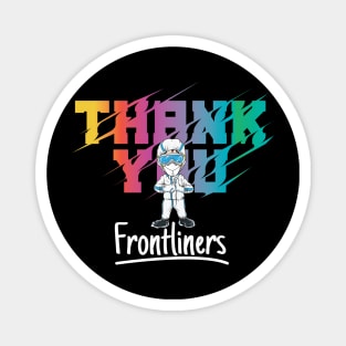 A Gratitude to Frontliners Magnet